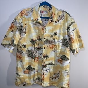 Hilo Hattie The Hawaiian Original Shirt Yellow XL